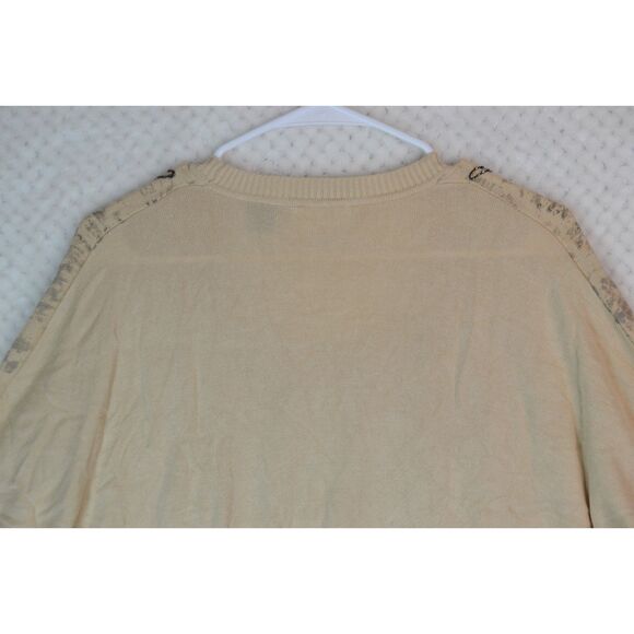 Miss Me Women's Medium Tan Dolman Sleeve Sweater - Picture 10 of 12